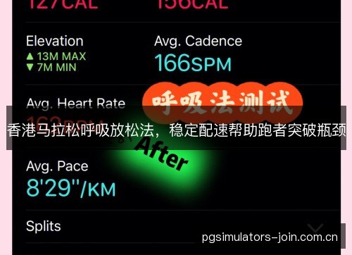香港马拉松呼吸放松法，稳定配速帮助跑者突破瓶颈